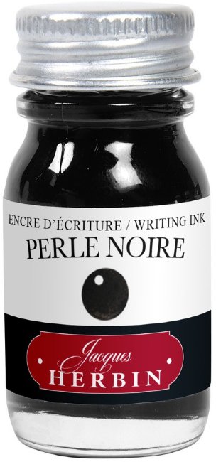 Чернила в банке Herbin, 10 мл, Perle noire Черный Чернила в банке Herbin, 10 мл, Perle noire Черный