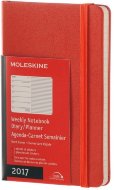 Еженедельник Moleskine CLASSIC WKNT, A6, оранжевый