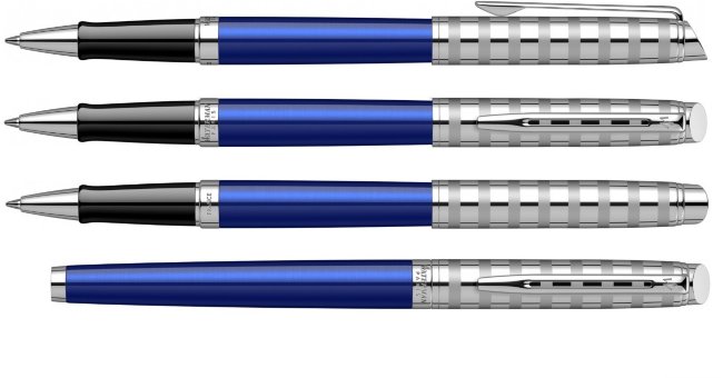 Ручка-роллер Waterman Hemisphere Deluxe Marine Blue F