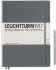 Записная книжка Leuchtturm Master Slim A4+ (нелинованная), 123 стр., твердая обложка, антрацит