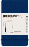 Еженедельник-блокнот Leuchtturm Weekly Planner & Notebook А6 2022г, 72л, твердая обложка тихоокеански-синий, En