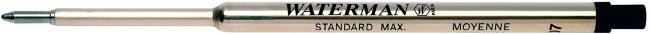 Стержень шариковый для ручки Waterman, толщина линии тонкая (F), цвет черный Стержень шариковый для ручки Waterman, толщина линии тонкая (F), цвет черный