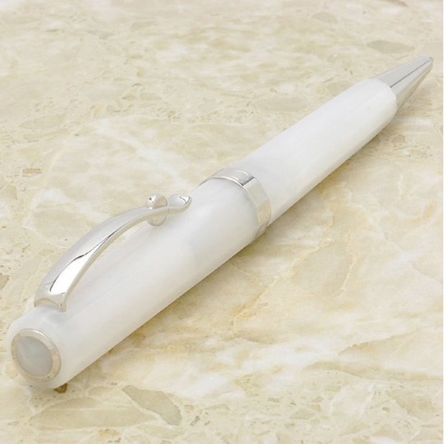 Ручка шариковая Omas Milord Cruise White