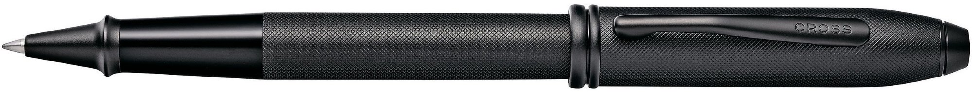 Ручка-роллер Cross Townsend Black Micro Knurl