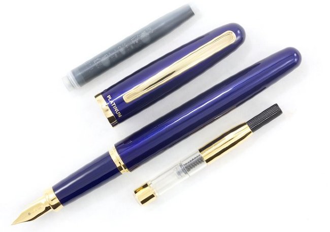 Ручка перьевая Platinum «Balance» синяя