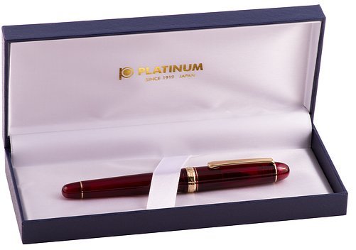 Ручка перьевая Platinum «Century BOURGOGNE» #3776 красная Ручка перьевая Platinum «Century BOURGOGNE» #3776 красная