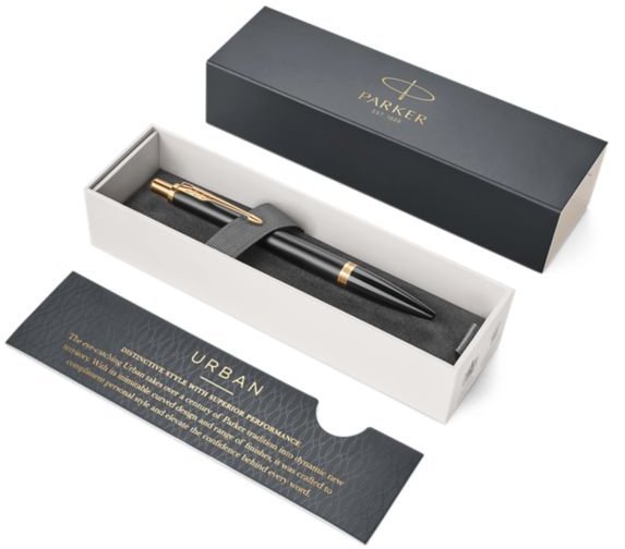 Шариковая ручка Parker Urban 2016 Core, Muted Black GT, K309 Шариковая ручка Parker Urban 2016 Core, Muted Black GT, K309