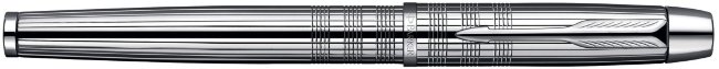 Перьевая ручка Parker IM Premium, Shiny Chrome CT