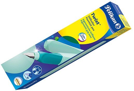 Перьевая ручка Pelikan Office Twist Standard P457 Neo Mint, перо M Перьевая ручка Pelikan Office Twist Standard P457 Neo Mint, перо M
