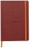 Записная книжка Rhodiarama в мягкой обложке, A5, точка, 90 г, Nacarat коричнево-красный