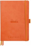 Записная книжка Rhodiarama Goalbook в мягкой обложке, A5, точка, 90 г, Tangerine Оранжевый