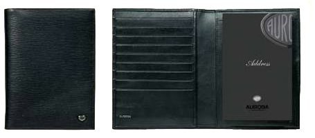 Блокнот Aurora Torino, черный