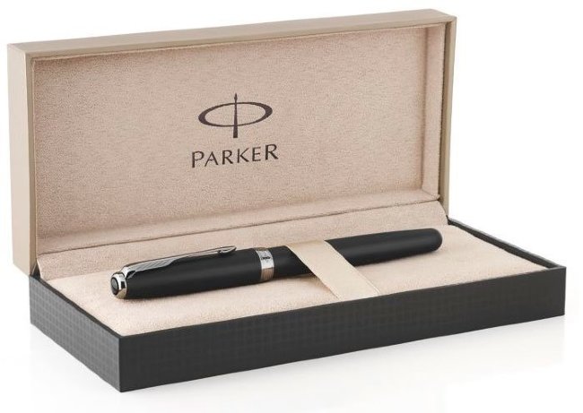 Перьевая ручка Parker Sonnet F533, Secret Black Shell Перьевая ручка Parker Sonnet F533, Secret Black Shell