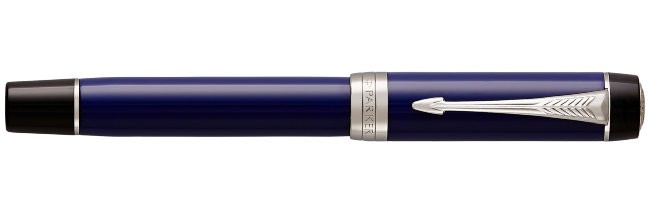 Ручка-роллер Parker Duofold T74 Blue/Black CT