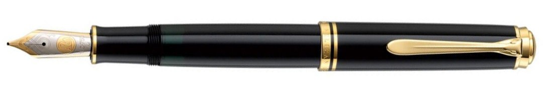 Перьевая ручка Pelikan Souveraen M 1000, Black GT
