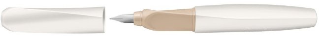 Перьевая ручка Pelikan Office Twist Classy Neutral P457, белый жемчуг, перо M Перьевая ручка Pelikan Office Twist Classy Neutral P457, белый жемчуг, перо M