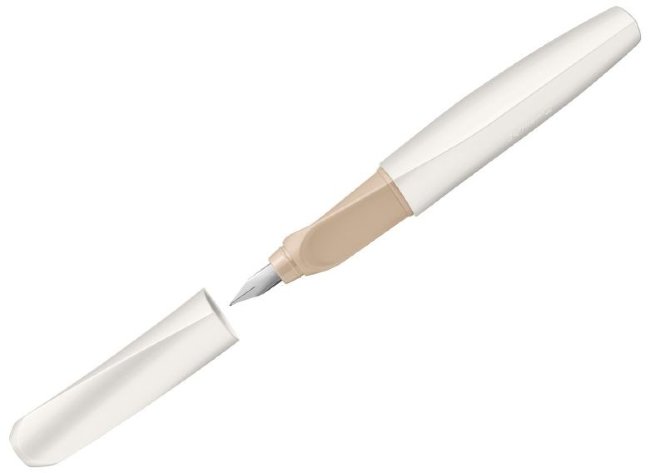 Перьевая ручка Pelikan Office Twist Classy Neutral P457, белый жемчуг, перо M Перьевая ручка Pelikan Office Twist Classy Neutral P457, белый жемчуг, перо M
