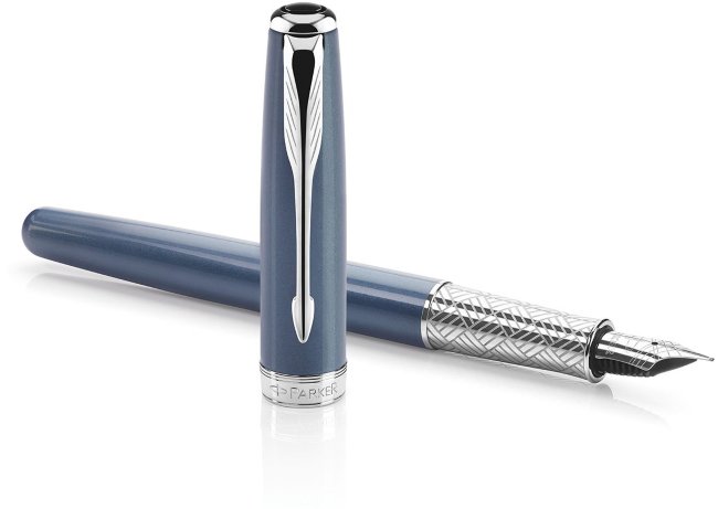 Перьевая ручка Parker Sonnet F533, Secret Blue Shell Перьевая ручка Parker Sonnet F533, Secret Blue Shell