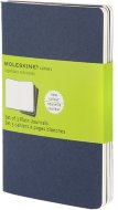 Блокнот Moleskine CAHIER JOURNAL POCKET, нелинованный, синий индиго (3шт)