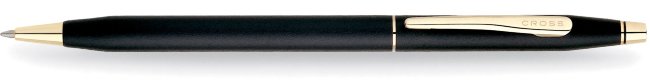Шариковая ручка Cross Century Classic Matte Black GT Шариковая ручка Cross Century Classic Matte Black GT