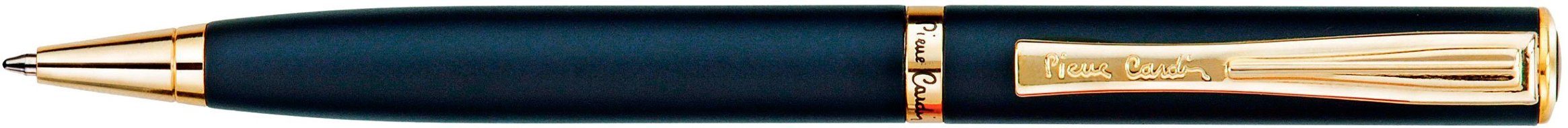 Шариковая ручка Pierre Cardin Eco черный матовый лак, позолота