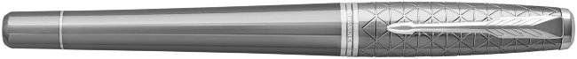 Перьевая ручка Parker Urban Premium F313, Silvered Powder CT
