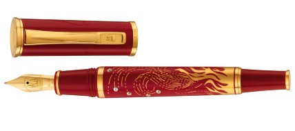 Перьевая ручка Pelikan Fire LE, Red GT