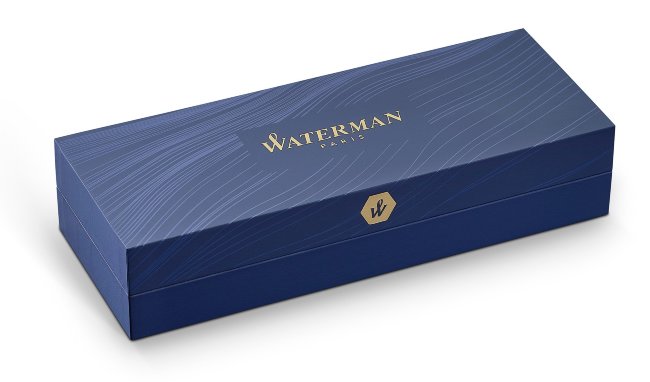 Роллер Waterman Hemisphere Bright Blue CT F, подарочная коробка