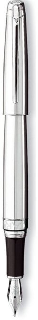 Перьевая ручка Caran d’Ache Leman Mirror Polished Silver Rhodium Перьевая ручка Caran d’Ache Leman Mirror Polished Silver Rhodium