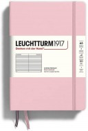 Записная книжка Leuchtturm A5 (в линейку), 251 стр., твердая обложка, розовая