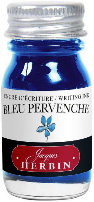 Чернила в банке Herbin, 10 мл, Bleu pervenche Голубой Чернила в банке Herbin, 10 мл, Bleu pervenche Голубой