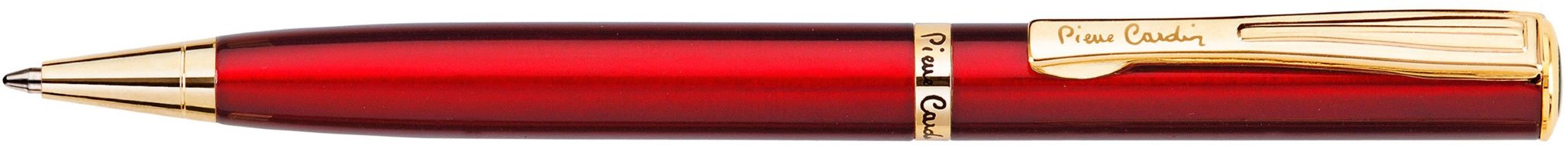 Шариковая ручка Pierre Cardin Eco красный лак, позолота
