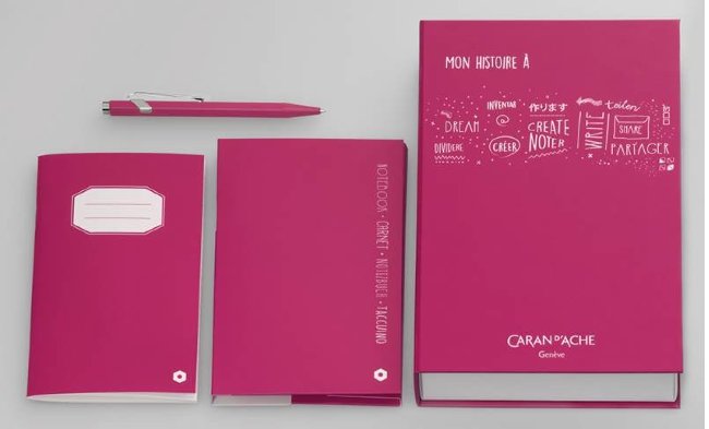 Шариковая ручка Caran d`Ache 849 Christmass 2016 Purplish Red Шариковая ручка Caran d`Ache 849 Christmass 2016 Purplish Red