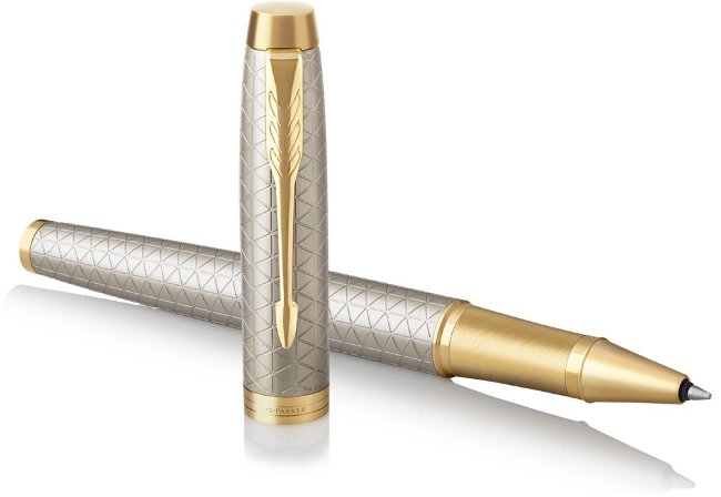 Ручка-роллер Parker IM Premium T323, Grey GT Ручка-роллер Parker IM Premium T323, Grey GT