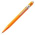Записная книжка Caran d'Ache Office, A6, синий + шариковая ручка 849, оранжевый