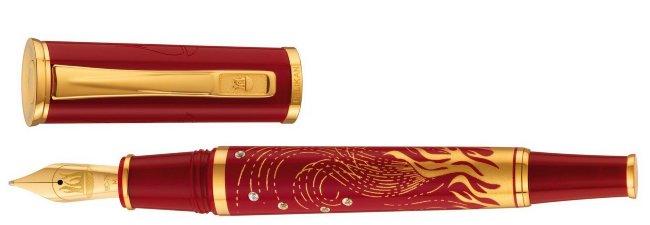 Перьевая ручка Pelikan Achievements of Civilisation Fire Limited Edition, перо F Перьевая ручка Pelikan Achievements of Civilisation Fire Limited Edition, перо F