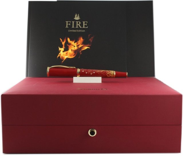 Перьевая ручка Pelikan Achievements of Civilisation Fire Limited Edition, перо F Перьевая ручка Pelikan Achievements of Civilisation Fire Limited Edition, перо F