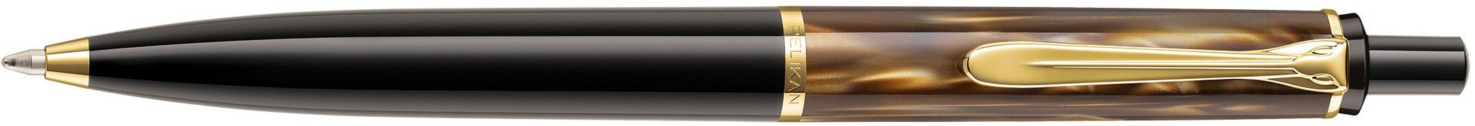 Ручка шариковая Pelikan Elegance Classic K200, коричневый мрамор, подарочная коробка