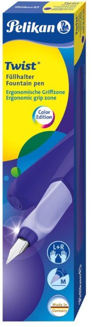 Перьевая ручка Pelikan Office Twist Standard P457 Ultra Violet, перо M Перьевая ручка Pelikan Office Twist Standard P457 Ultra Violet, перо M