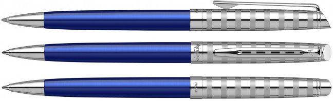 Ручка шариковая Waterman Hemisphere Deluxe Marine Blue M Ручка шариковая Waterman Hemisphere Deluxe Marine Blue M