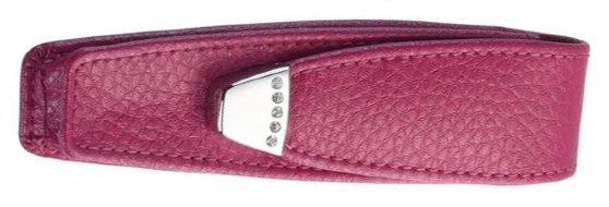Чехол кожаный для ручки ONLINE, Bright Fuchsia