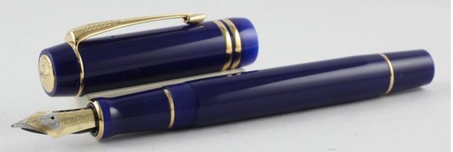 Перьевая ручка Parker Duofold Historical Colors Centennial F77, Lapis Lasuli GT Перьевая ручка Parker Duofold Historical Colors Centennial F77, Lapis Lasuli GT