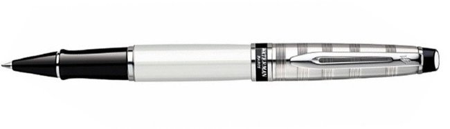 Ручка-роллер Waterman Expert Deluxe, White CT