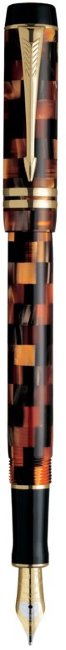 Перьевая ручка Parker (Паркер) Duofold International F108, Amber GT Перьевая ручка Parker (Паркер) Duofold International F108, Amber GT