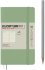 Записная книжка Leuchtturm Pocket A6 (в линейку), 123 стр., мягкая обложка, пастельно-зеленая