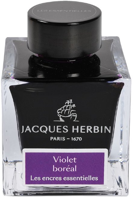 Чернила в банке Herbin Prestige, 50 мл, Violet boréal Фиолетовый