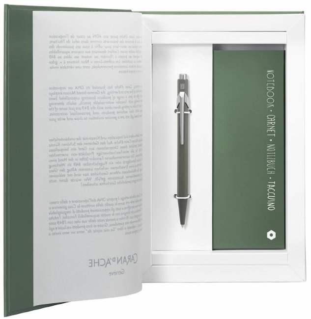 Шариковая ручка Caran d`Ache 849 Christmass 2016 Olive Black Шариковая ручка Caran d`Ache 849 Christmass 2016 Olive Black