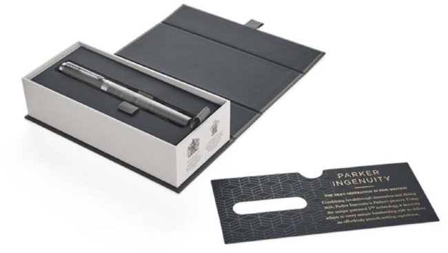 Ручка 5й пишущий узел Parker Ingenuity Deluxe L F504, Chrome Colored CT Ручка 5й пишущий узел Parker Ingenuity Deluxe L F504, Chrome Colored CT