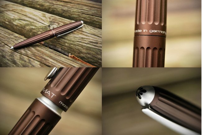 Ручка-роллер Diplomat Aero Brown Metallic Ручка-роллер Diplomat Aero Brown Metallic