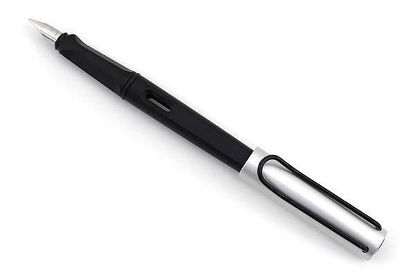 Перьевая ручка Lamy 011 joy, Черно-серебристый